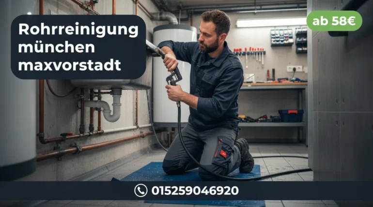 rohrreinigung münchen maxvorstadt