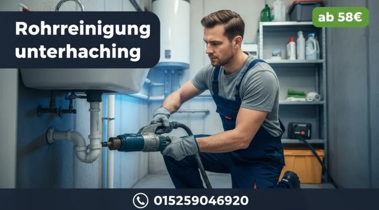 rohrreinigung unterhaching