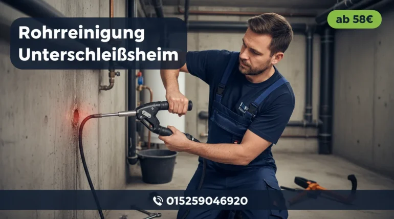 rohrreinigung unterschleißheim