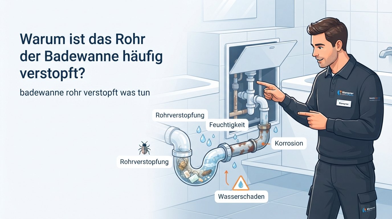 badewanne rohr verstopft was tun – Problem