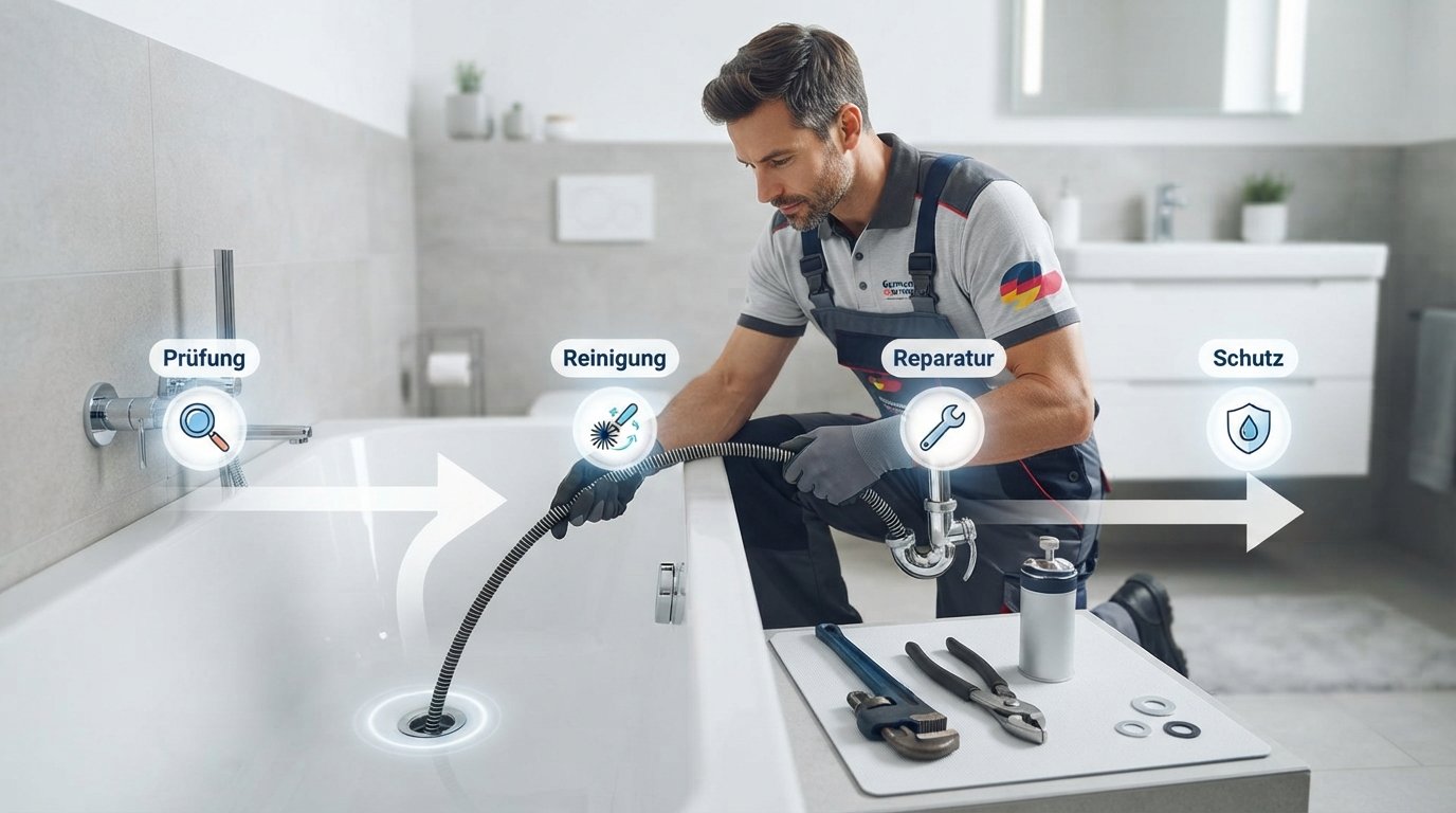 badewanne rohr verstopft was tun – Lösung
